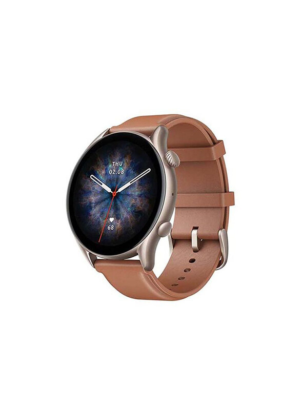 

Amazfit GTR 3 Pro - 36.8mm Smartwatch, GPS, Brown