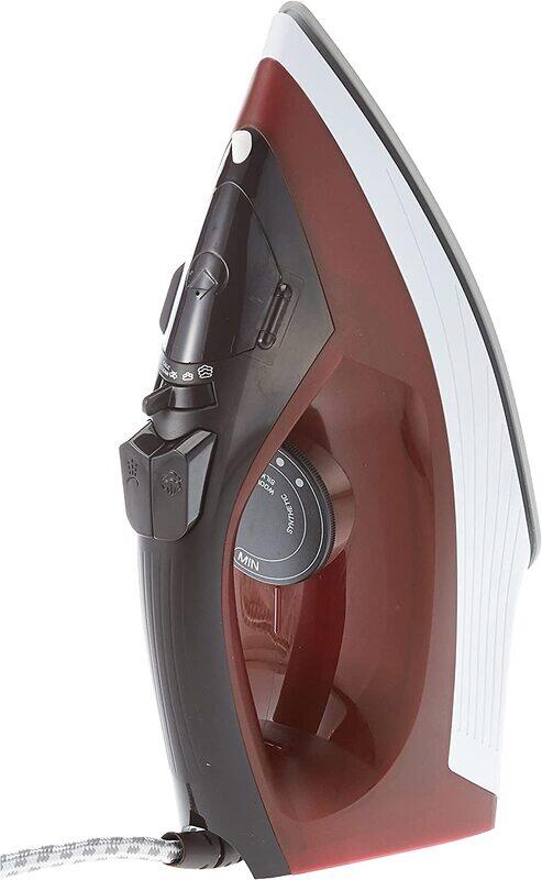 

Black+Decker 300ml Steam Iron Ceramic, 1600W, X1550-B5, Red