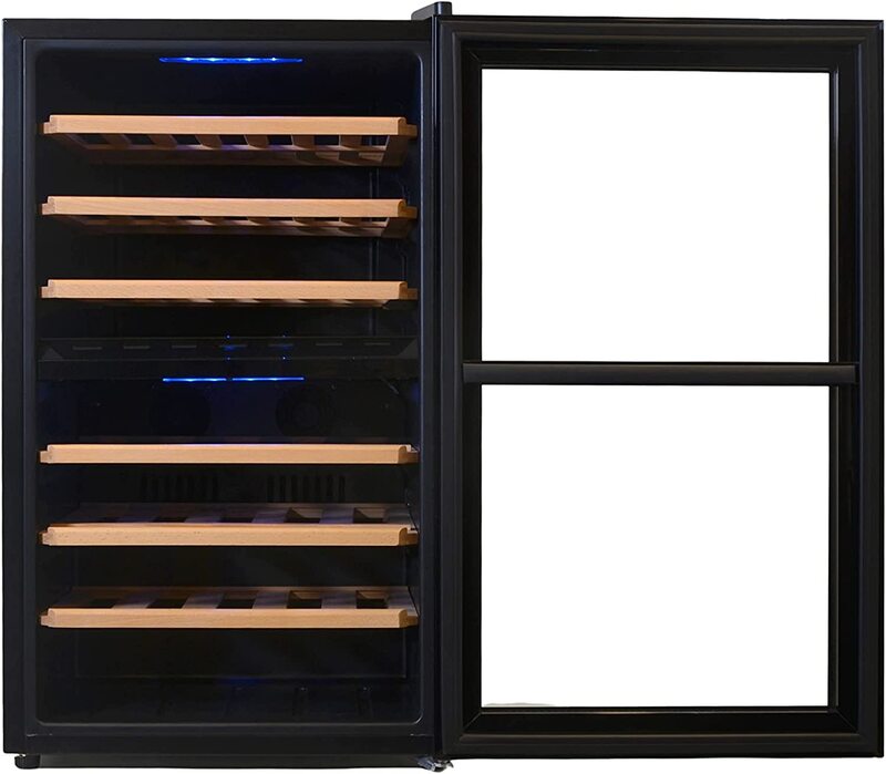 Kenwood Single Door Cooler Refrigerator with Dual Temperature Zone, 43L, Bcw43.000, Black