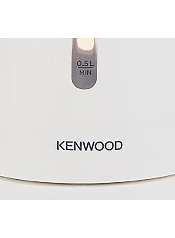 Kenwood 0.6L Electric Kettle, 3000W, JKP210, White