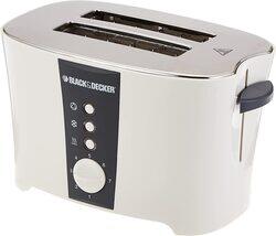 Black+Decker Toaster, 800W, ET122-B5, White