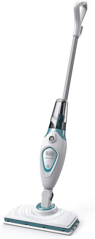

Black+Decker Steam Vacuum Cleaner, 350ml, 1300W, FSM1605-B5, White