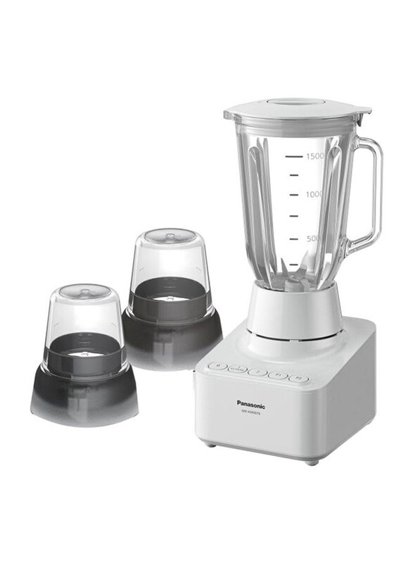 

Panasonic 1.5L Ice Crush Blender, 600W, MXKM3070, White/Clear/Black