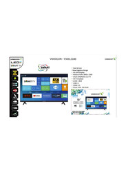 Videocon 50-Inch 4K UHD Smart LED TV with Android 11, AAEE50EL1100D1, Black