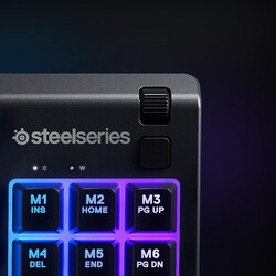 Steelseries Apex 3 Tkl  RGB Gaming Keyboard , Tenkeyless Compact Esports Form Factor , 8-Zone RGB Illumination , Ip32 Water & Dust Resistant , American Qwerty Layout