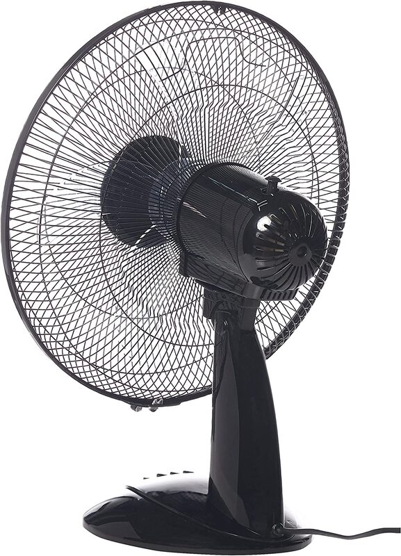 Black+Decker 16-inch Desktop Fan, 60W, FD1620-B5, Black