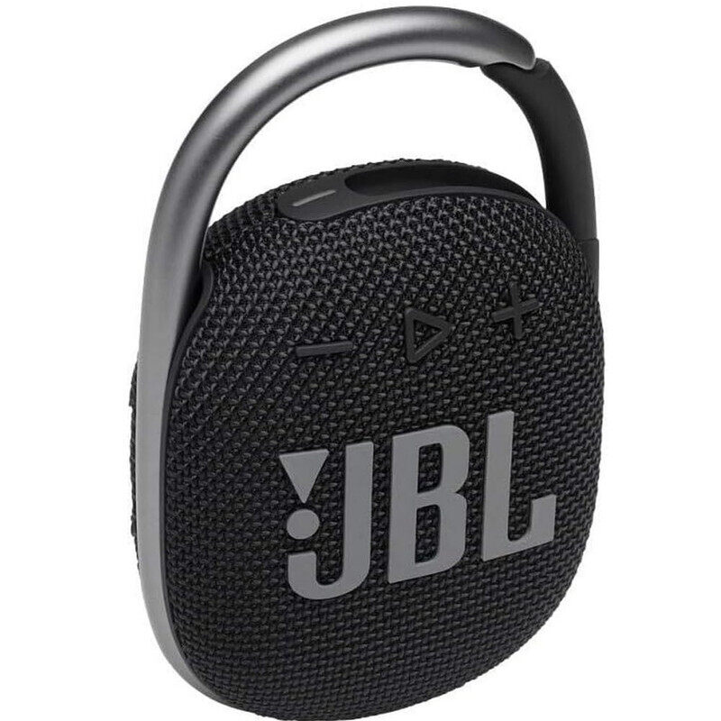 

JBL Clip 4 Portable Bluetooth Speaker, 10H Battery, Black, JBLCLIP4BLK