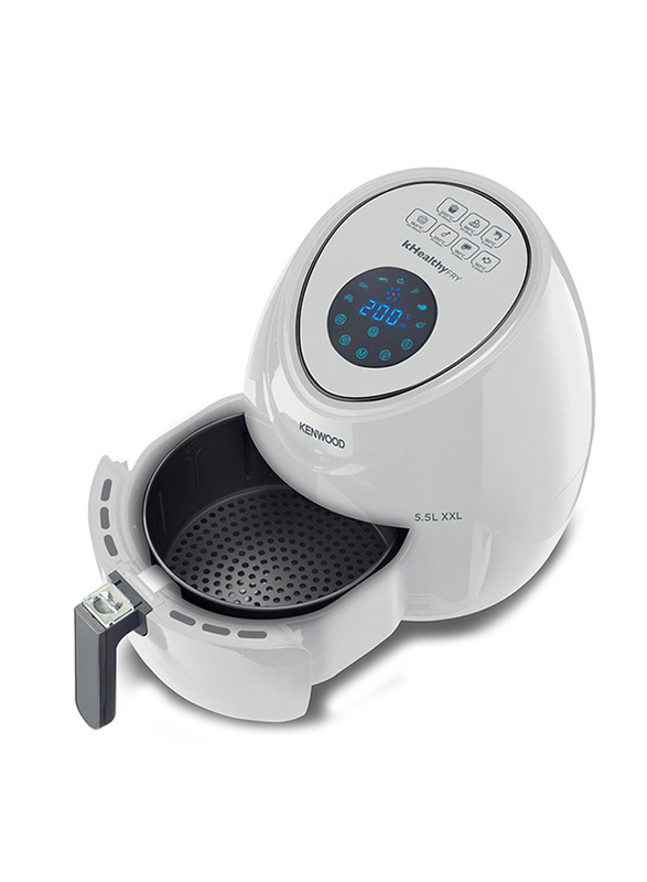 Kenwood 5.5L Digital Air Fryer, HFP50.000WH, White