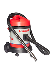 Admiral Drum Vacuum Cleaner with Anti-Bacterial Filter, 21L, 1400W, ADVD2114AC, Red