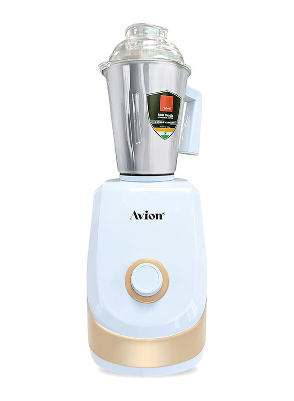 

Avion 3-in-1 Mixer Grinder, 800W, AMG825HD, White