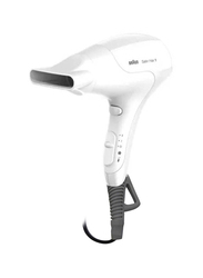 Braun Satin Hair 1 Power Perfection Dryer, 1800W, White