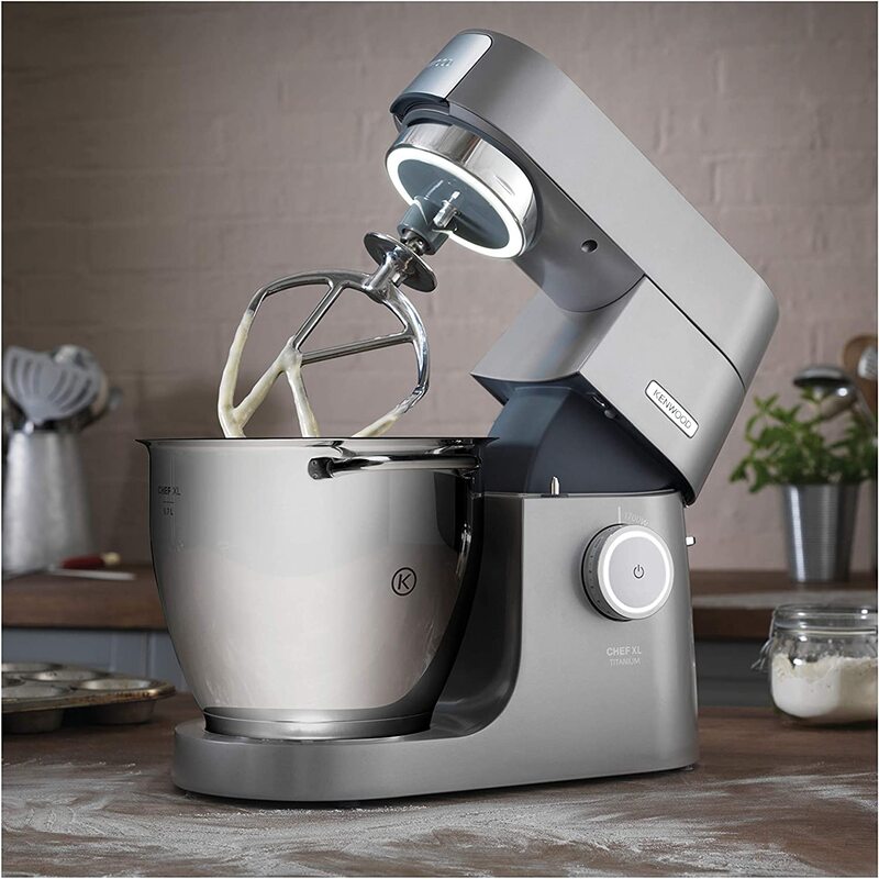 Kenwood Stand Mixer with 6.7L Stainless Steel Bowl, 1700W, KVL8430S, Silver