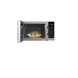 Sharp 20 Liters Digital Solo Microwave Oven with Auto Cooking Menu (Silver R-20MT(S))