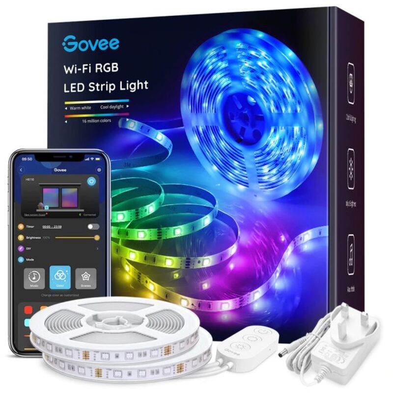GOVEE LED STRIP LIGHT WIFI RGB 10METER