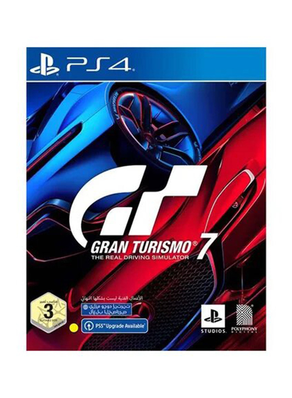 Gran Turismo 7 Standard Edition English/Arabic UAE Version for PlayStation 4 (PS4) by Sony