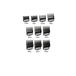 Wahl Premium Comb Set 1 to 8, 0.5 and 1.5 For Taper Clippers In Caddy