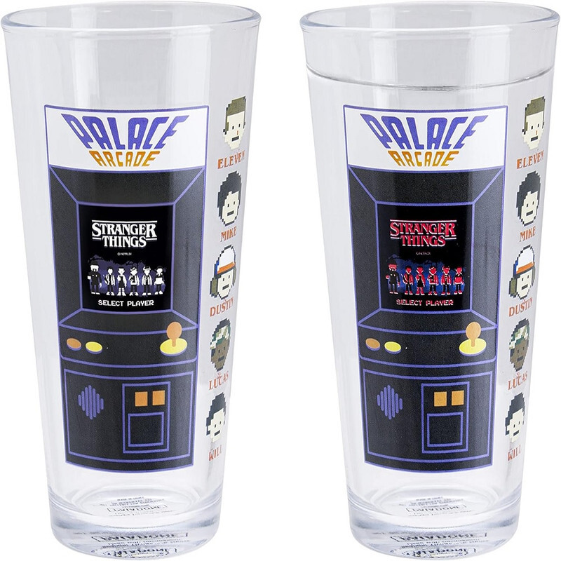 Paladone Stranger Things Arcade Colour Change Glass, Multicolor, PP10172ST