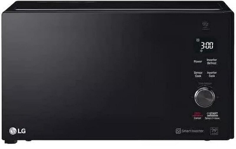 

LG Microwave 42L Digital Inverter with Grill Black-MH8265DIS