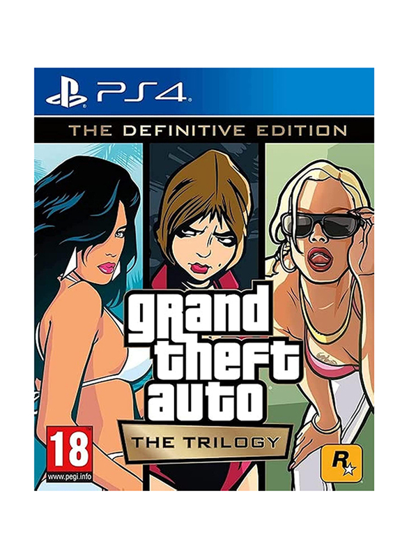 

Grand Theft Auto Trilogy: The Definitive Edition for PlayStation 4 (PS4) by Rockstar Games