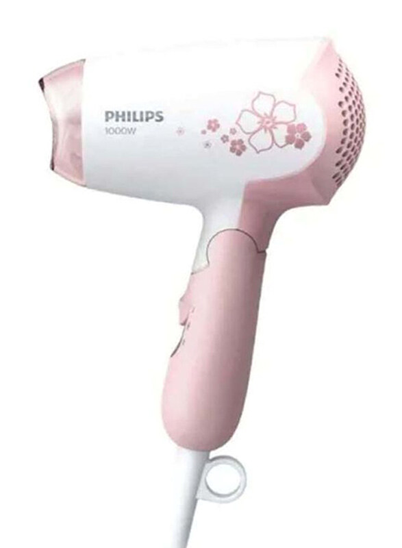 

Philips Drycare Hair Dryer, White/Pink