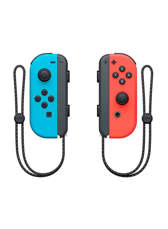Nintendo Switch OLED Neon Joy-Con Console (Internatonal Version), Neon Blue & Red
