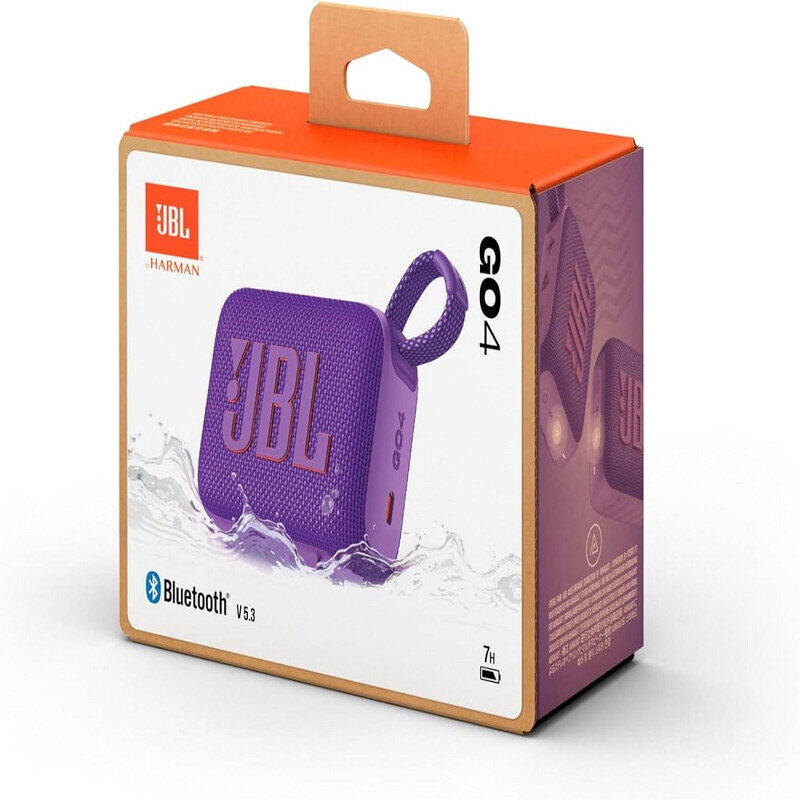 JBL Go4 Ultra-portable waterproof speaker,Purple