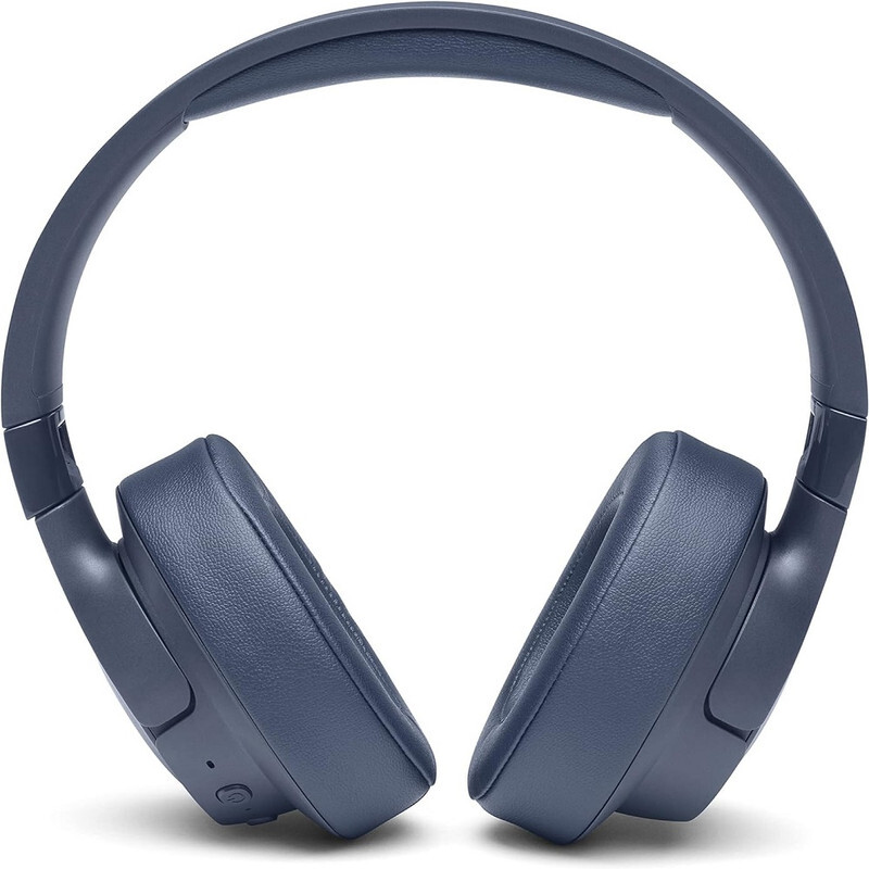JBL Tune 760BT Wireless Over-Ear NC Headphones, Powerful Pure Bass Sound, ANC + Ambient Aware, 50H Battery, Hands-Free Call, Voice Assistant, Fast Pair - Blue, JBLT760NCBLU