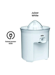 Braun Tribute Collection Juice Extractor, 60W, CJ3050, White