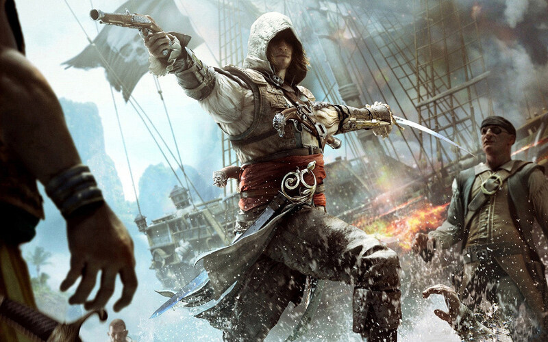 Assassin's Creed IV Black Flag for PlayStation 4 (PS4) by Ubisoft