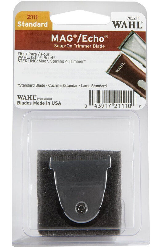 WAHL Professional Detachable Snap on Blade for the Beret, Echo, Sterling MAG, and Sterling 4 Trimmers for Professional Barbers and Stylists , Model 2111