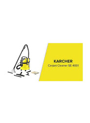 Karcher Canister Vacuum, 1400W, SE_4001, Yellow/Black