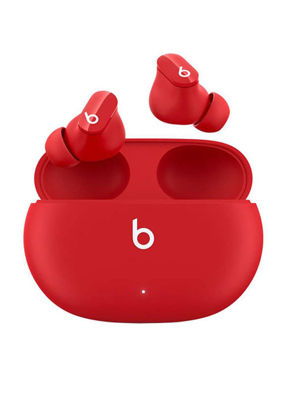 Beats Studio Buds True Wireless Over-Ear Noise Cancelling Earphones, MJ503AE/A, Red