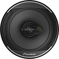 Pioneer TS-A1678S 320W Max/70W RMS 3-Way Speaker with Adapter, 6.5-Inch Diameter, Black