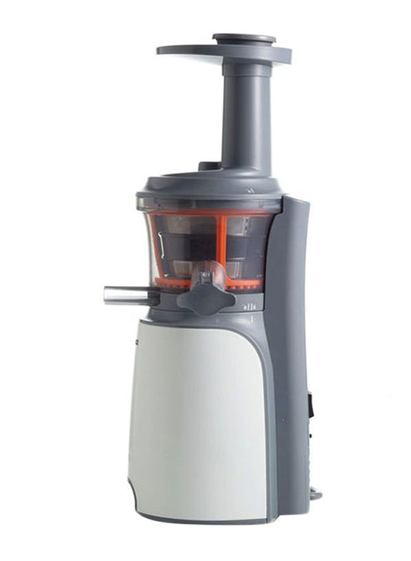 Kenwood 1.3L Pure Juice Electric Slow Press Juicer, 150W, JMP601WH, White/Grey