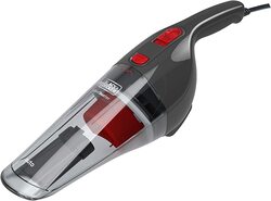 Black & Decker Dustbuster 12V Handheld Car Vacuum Cleaner, Nv1200Av, Red/Grey