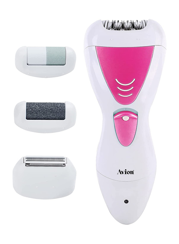 Avion 4-in-1 Multifunction Electric Epilator Set, AE225, White