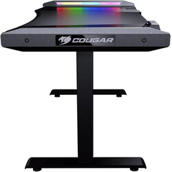 COUGAR E-MARS ELECTRICAL GAMING DESK, DUAL-SIDED RGB, AUTOMATIC SAFETY BRAKE, 100KG MAXIMUM LIFTING CAPACITY, STEEL-FRAME, ERGONOMIC & SCRATCH RESISTANT GAMING SPACE - BLACK,3M1503SB.0005