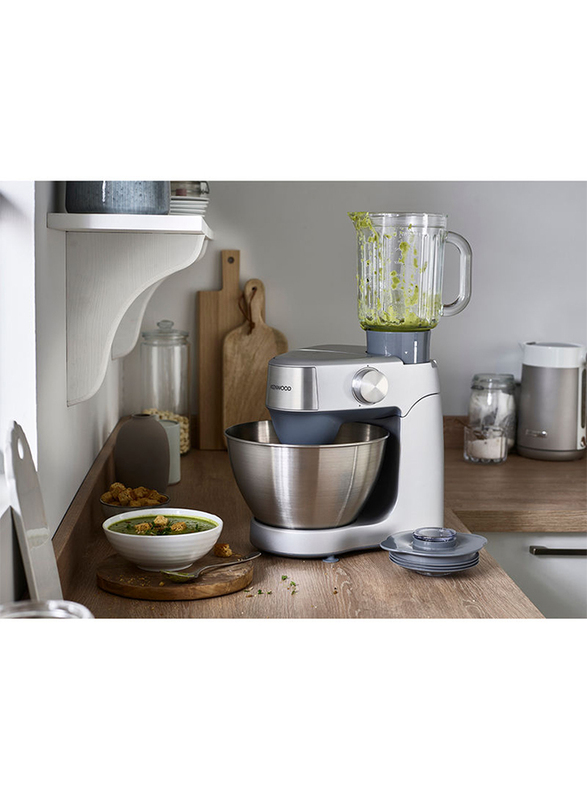 Kenwood Prospero+ Stand Mixer with Stainless Steel Bowl, 1000W, KHC29.B0WH, Silver/Black