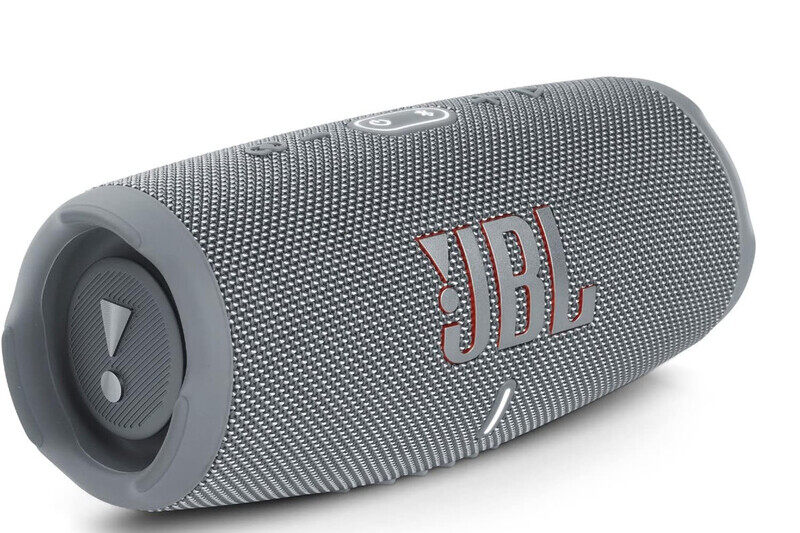 

JBL Charge 5 Portable Speaker, Built-In Powerbank, Powerful Pro Sound, Dual Bass Radiators, 20H of Battery, IP67 Waterproof and Dustproof, Wireless St