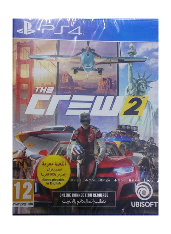 The Crew 2 (Arabic Version) for PlayStation 4 (PS4) by Ubisoft