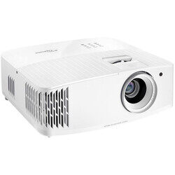 Optoma UHD38X Bright, True 4K UHD Gaming Projector, 4000 Lumens , 4.2ms Response Time at 1080p with Enhanced Gaming Mode , Lowest Input Lag on 4K Projector , 240Hz Refresh Rate , HDR10 & HLG, White