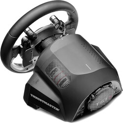 Thrustmaster T-GT II, Racing Wheel with Set of 3 Pedals, PS5, PS4, PC, Real-Time Force Feedback, Brushless 40-Watt Motor, Dual-Belt System, Magnetic Technology, Interchangeable Wheel