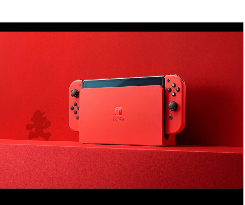 Nintendo Switch - OLED Model Mario Red