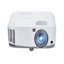 VIEWSONIC PA503S Video Projector 3600 Light Menes ANSI DLP SVGA 800 x 600 PROJECTOR Free Desk, White