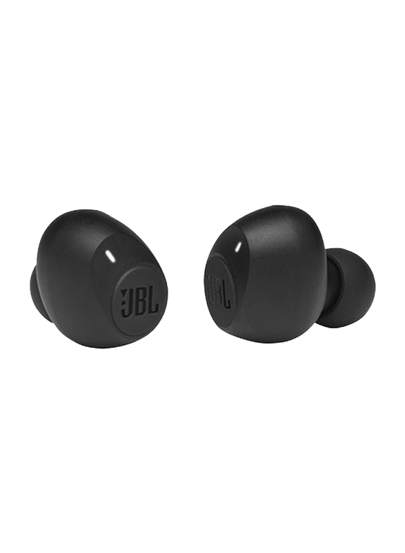 JBL Tune 115 True Wireless In-Ear Earbuds, JBLT115TWSBLK, Black