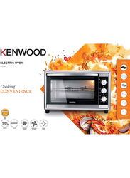 Kenwood 56L Oven Toaster Grill, 2200W, MOM56.000SS, Silver