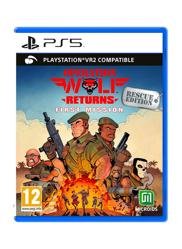 Operation Wolf Returns: First Mission Rescue Edition for PlayStation 5 (PS5) by Microids