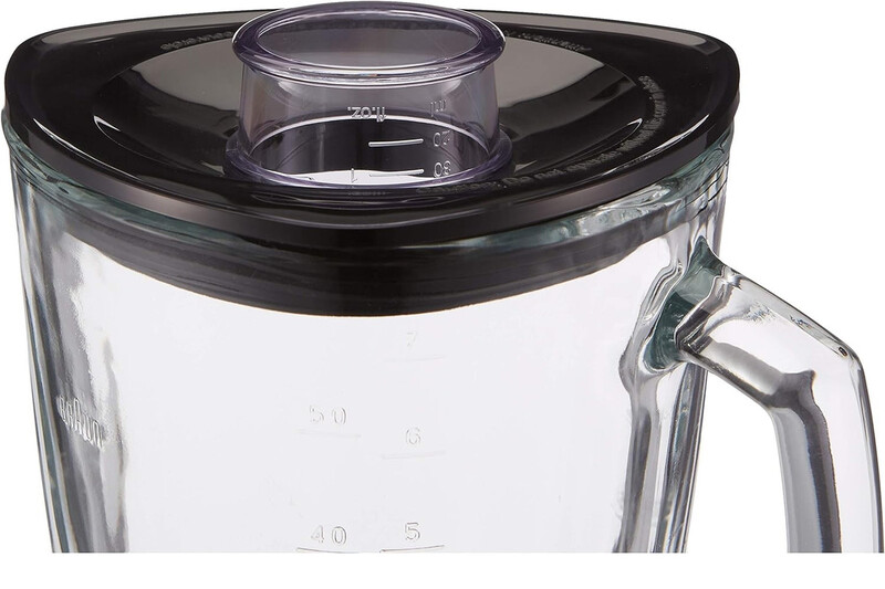 Braun Glass Jug Blender 5 Speeds 800W, Black, JB 3060, 1.75 Litre