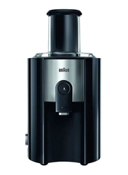 Braun Countertop Juicer Blender, 900W, J500 BRAUN, Black/Silver