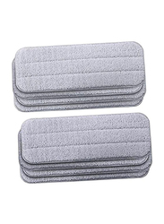 8-Piece Cloth Head Replacement Set, Grey